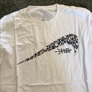 1st press Ohitsteddy Boostgod upside down Nike tee